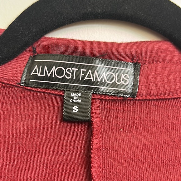 Red Button Up Size: S - Picture 3 of 3